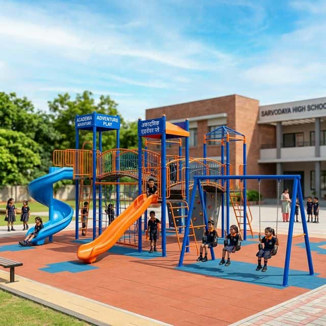 Outdoor playground equipment supplier in Chennai