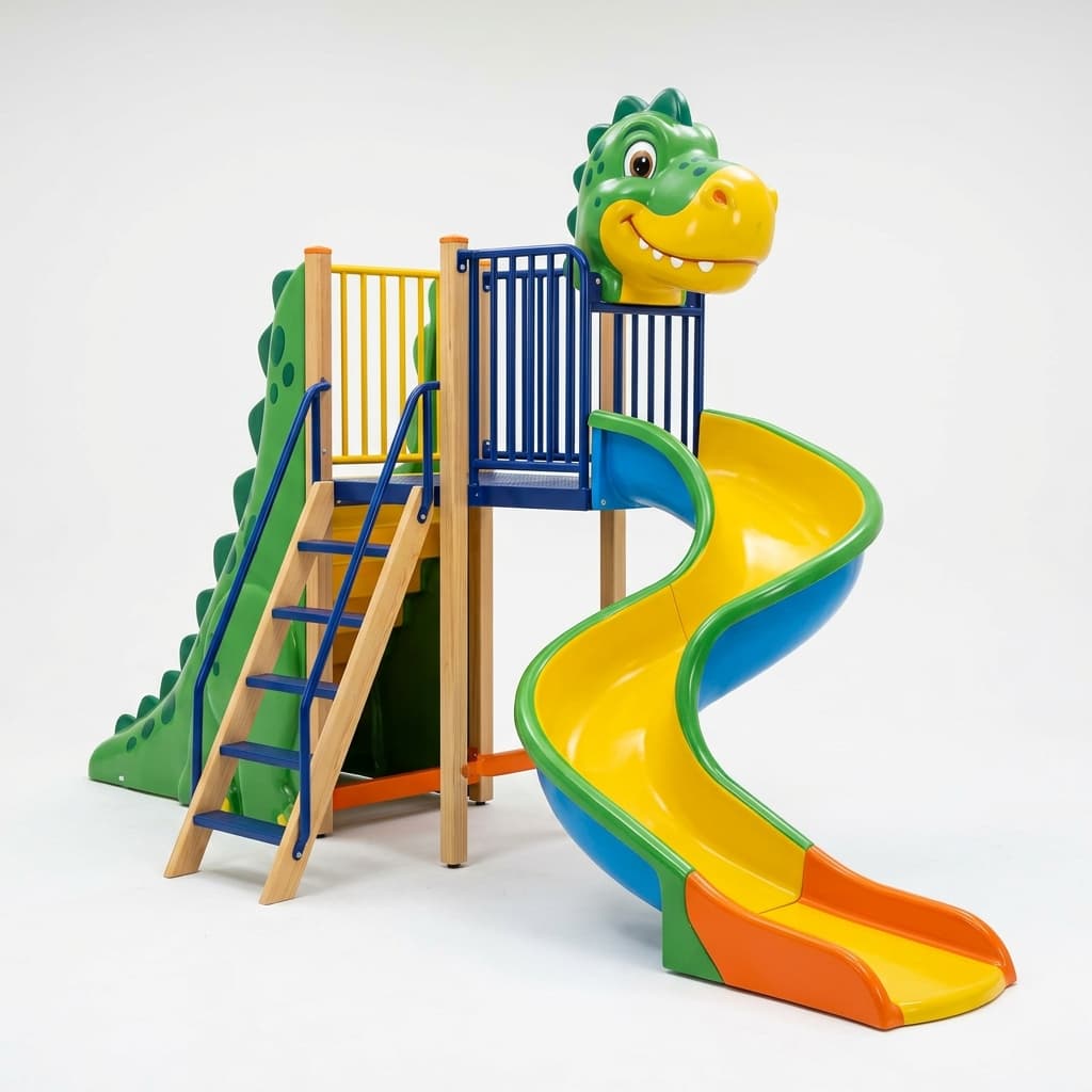 6ft Dinosaur Slide