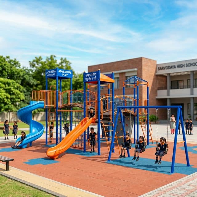 Outdoor playground equipment supplier in Chennai